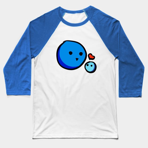 Big and Small Baseball T-Shirt by Kawaii Black Store